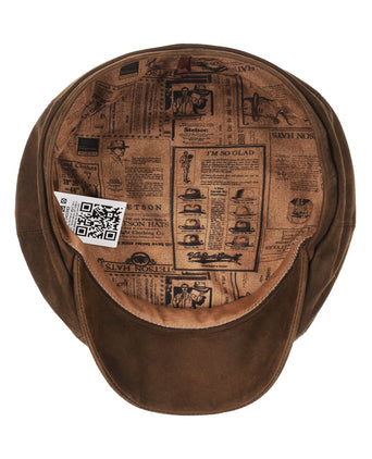 Stetson Hatteras Oily Goat Cap | Brown