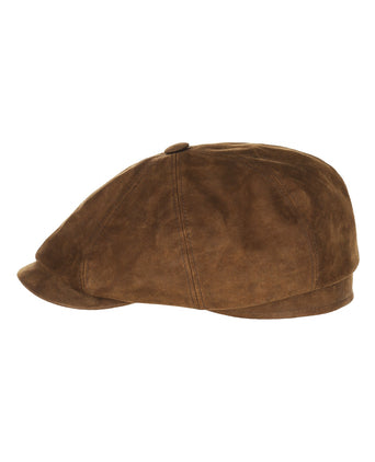 Stetson Hatteras Oily Goat Cap | Brown