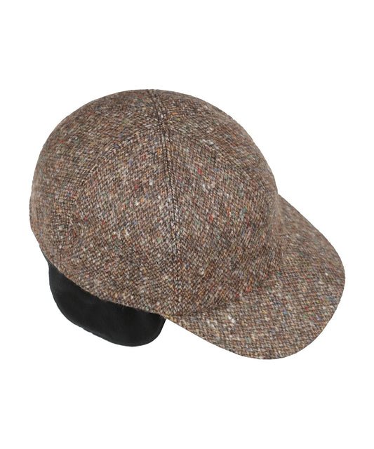 Baseball Cap Earflap | Brown