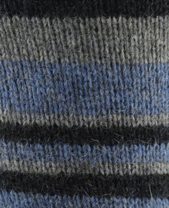 Mini Striped Sock | Blauw