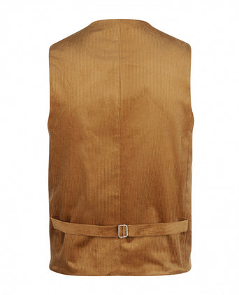 Wellington Gilet Corduroy | Brown