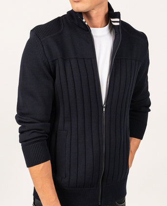 Saint James Vest Calypso | Navy Blauw