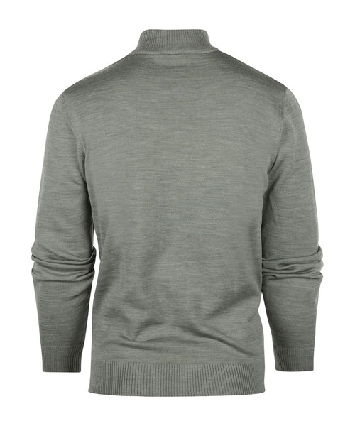 Maerz Sporty Zipper Cardigan Merino | Green