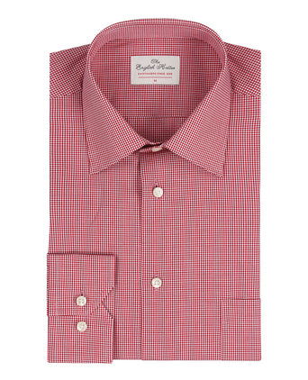 Shirt Classic Dress | Rood