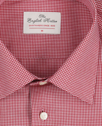 Shirt Classic Dress | Rood