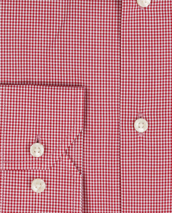 Shirt Classic Dress | Red