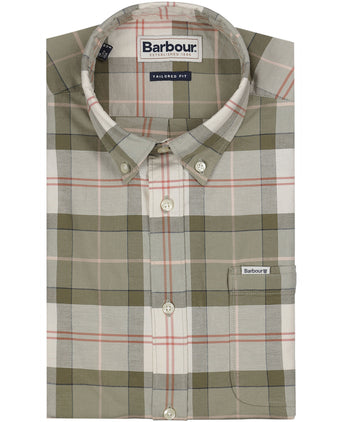 Barbour Lewis Tailored Shirt | Green