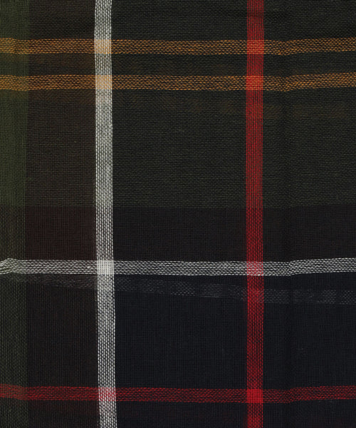 Barbour Welton Tartan Scarf | Green