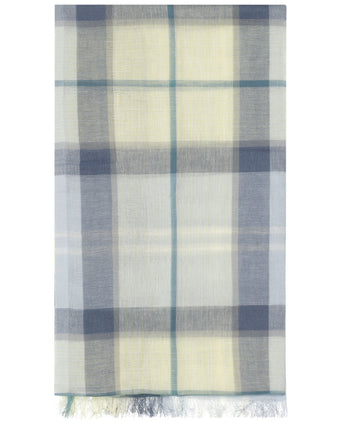 Barbour Welton Tartan Scarf | Yellow