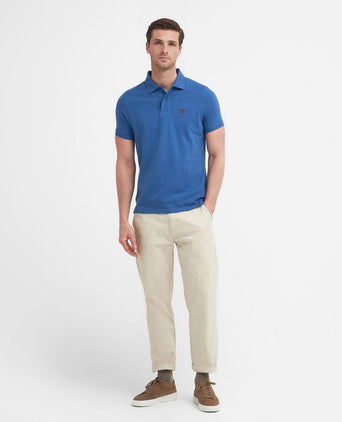 Barbour Lightweight Sports Polo | Blauw