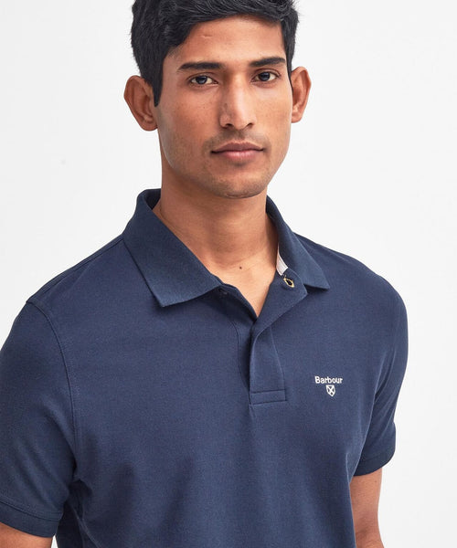 Barbour Lightweight Sports Polo | Blauw