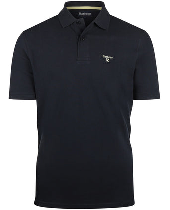 Barbour Lightweight Sports Polo | Navy Blue