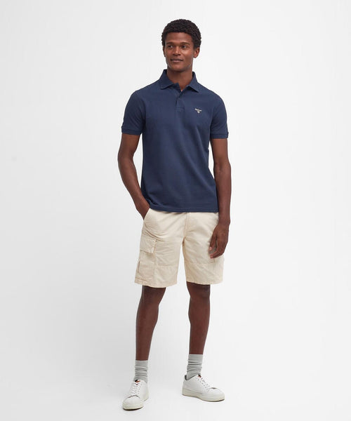 Barbour Lightweight Sports Polo | Navy Blue