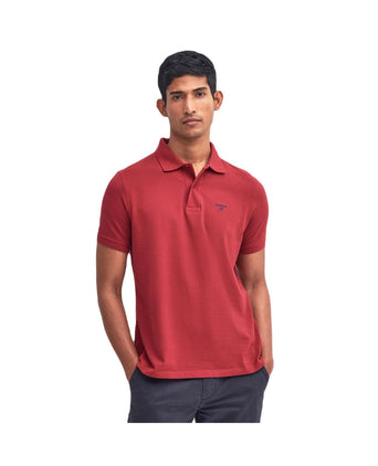 Barbour Lightweight Sports Polo | Rood