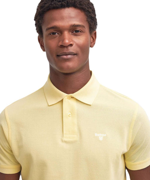 Barbour Lightweight Sports Polo | Yellow