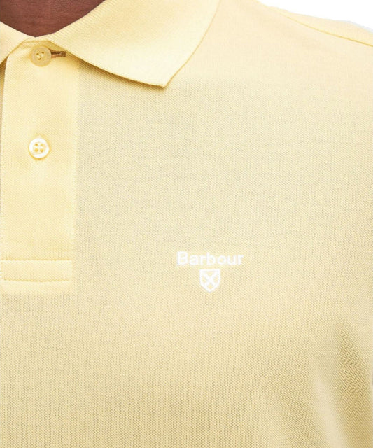 Barbour Lightweight Sports Polo | Yellow