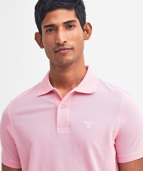 Barbour Lightweight Sports Polo | Pink