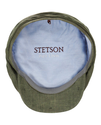 Driver Cap Linen | Olive Green