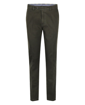 Leeds Cotton Trousers | Green