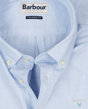 Barbour Shirt Oxtown tailored shirt | Blauw