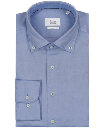 Eterna Shirt Button Down | Blauw