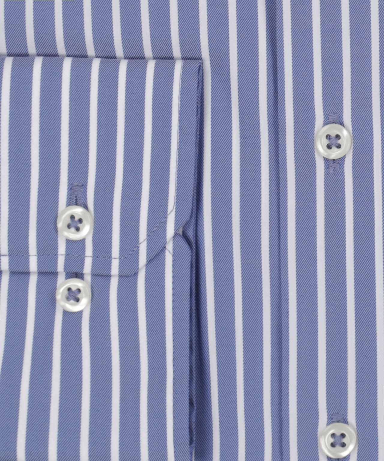 Shirt Button Down | Blauw streep