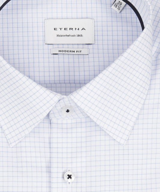 Eterna Hemd, moderne Passform | Blau
