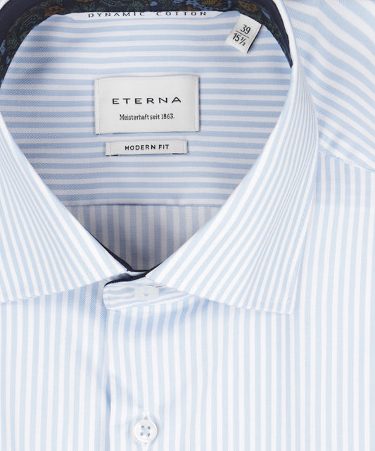 Eterna Hemd, moderne Passform | Blau