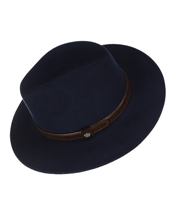 Hat Wool Felt | Navy Blue