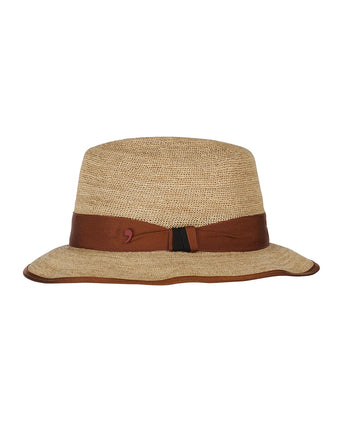 Hat Panama Crochet | Brown