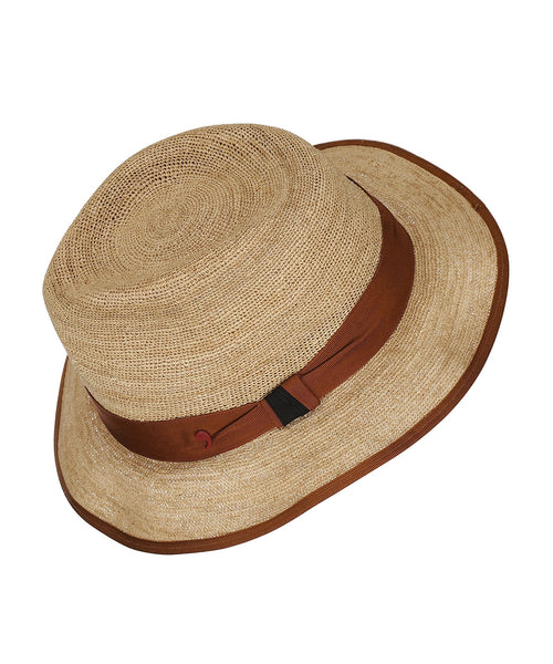 Hat Panama Crochet | Brown