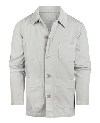 Saint James Sirocco Overshirt | Grey