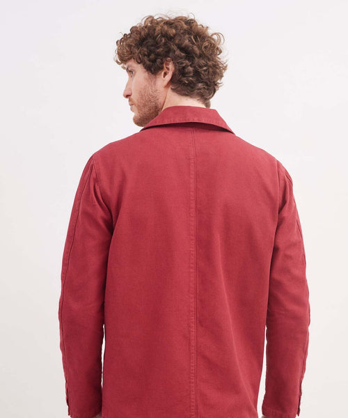 Saint James Sirocco Overshirt | Rood