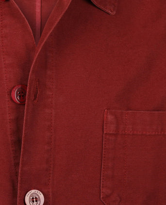 Saint James Sirocco Overshirt | Rood