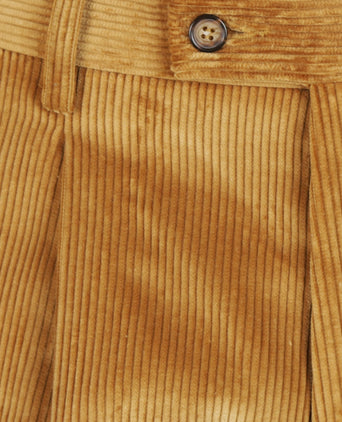 Corduroy Pantalon Brede Rib | Beige