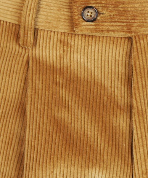 Corduroy Trousers Wide Rib | Beige