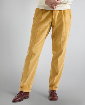 Corduroy Pantalon Brede Rib | Bruin
