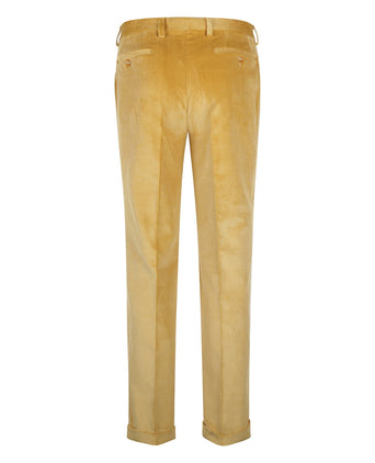 Corduroy Pants Wide Rib | Brown
