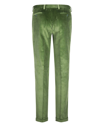 Corduroy Pants Wide Rib | Green