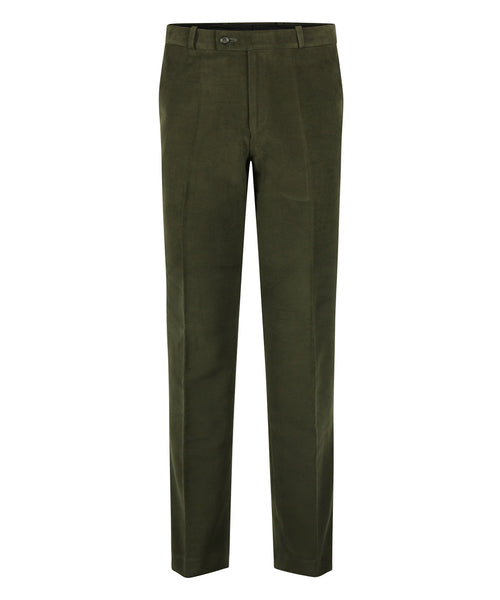Moleskin Trousers | Green