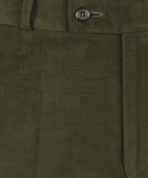 Moleskin Trousers | Green