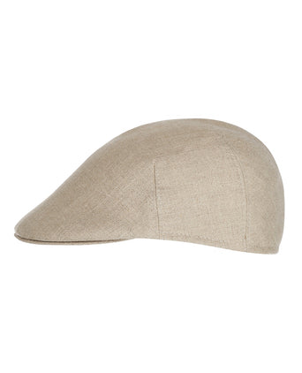 Soft Cap 100% Linnen | Bruin