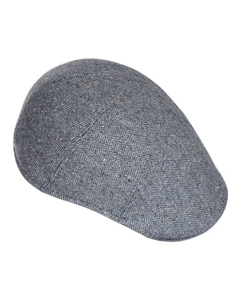 Soft Cap 100% Zijde | Blauw