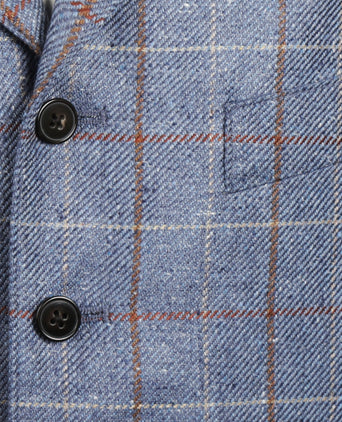 Wellington Gilet 100% Silk | Blue