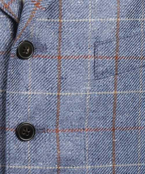 Wellington Gilet 100% Silk | Blue