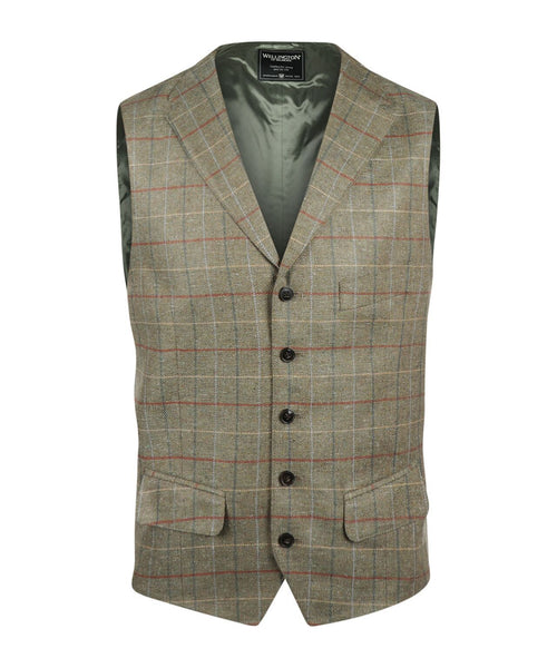 Wellington Gilet 100% Silk | Green