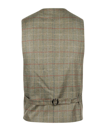 Wellington Gilet 100% Silk | Green