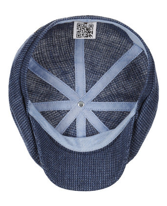 Stetson Hatteras Linen/Cotton | Blue