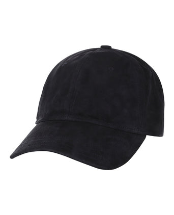 Baseball Cap Goat Suede | Navy