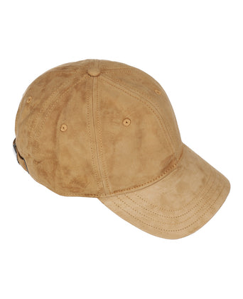Baseball Cap Goat Suede | Beige